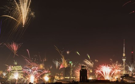 Powitanie Nowego Roku w Berlinie