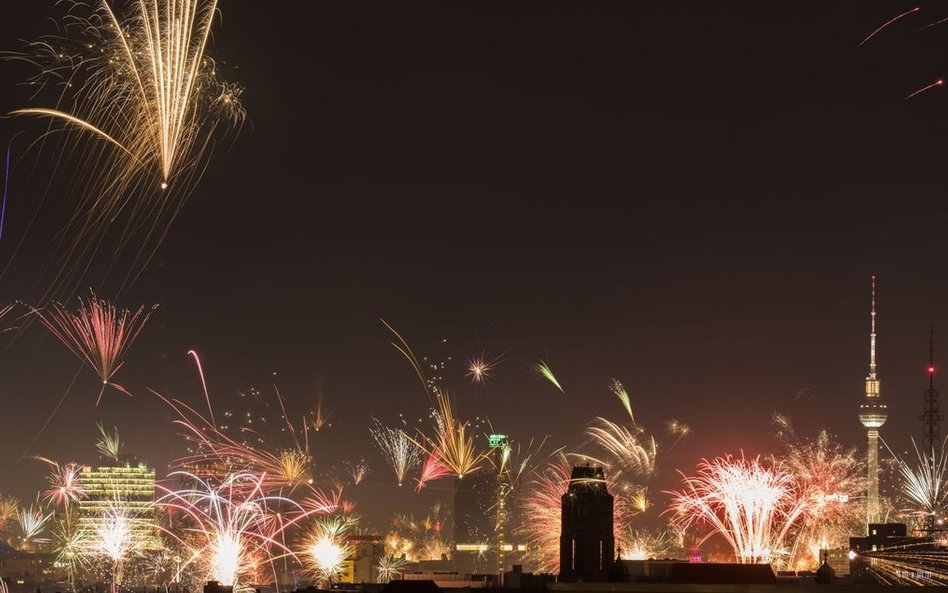 Powitanie Nowego Roku w Berlinie