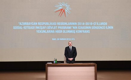 Prezydent Azerbejdżanu Ilham Alijew