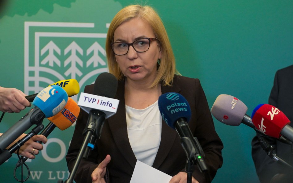 Minister klimatu i środowiska Paulina Hennig-Kloska