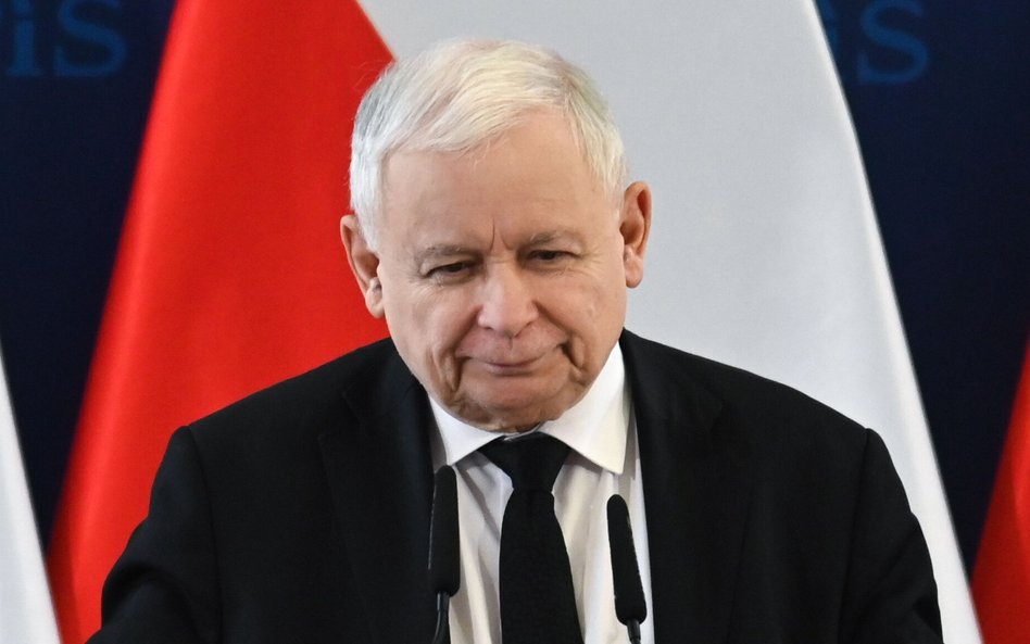 Prezes Prawa i Sprawiedliwości Jarosław Kaczyński