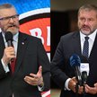Europoseł Grzegorz Braun / minister sprawiedliwości Waldemar Żurek