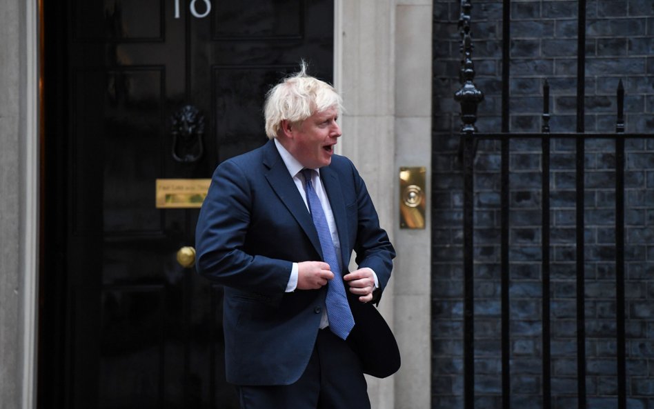 Brytyjski premier Boris Johnson