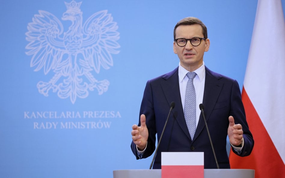 Premier Mateusz Morawiecki