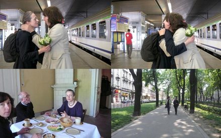 Anna Jermolaewa, Aleksandra Wysokinska / 20 Jahre danach, 2009, kadr wideo, dzięki uprzejmości artys