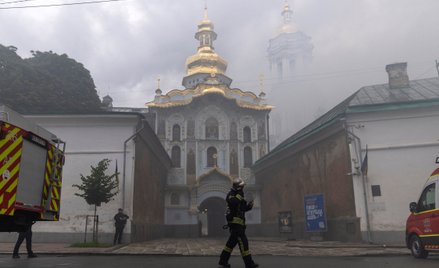 W ataku na Kijów ucierpiała Ławra Peczerska