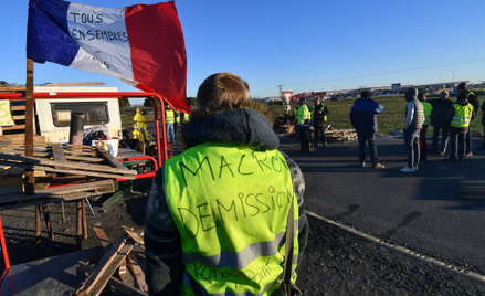 Francja: Polak potrącił śmiertelnie uczestnika protestu żółtych kamizelek
