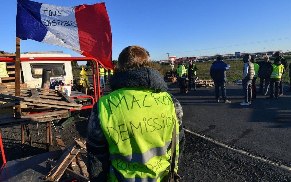 Francja: Polak potrącił śmiertelnie uczestnika protestu żółtych kamizelek