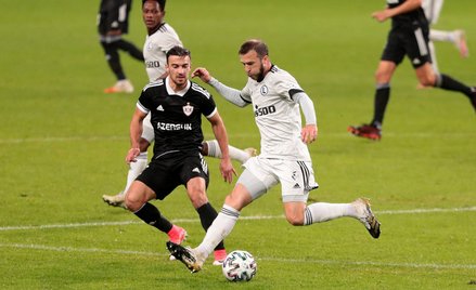 Liga Europy: Legia - Karabach Agdam 0:3