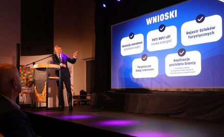 Ireneusz Raś przedstawił listę pięciu problemów w turystyce, które chce jeszcze rozwiązać do końca k