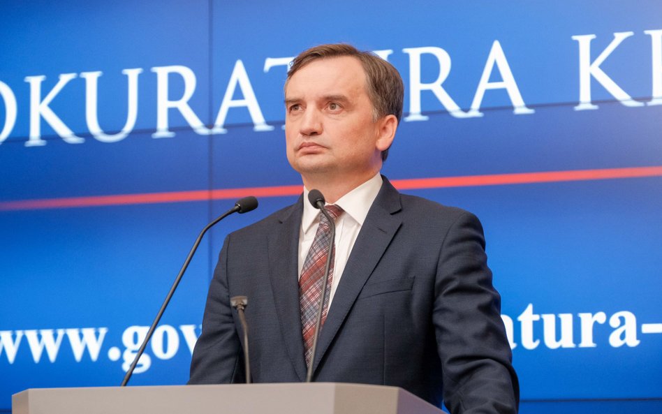 Minister sprawiedliwości, prokurator generalny Zbigniew Ziobro