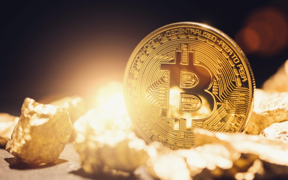 Bitcoin jest pod silną presją. Jeszcze w październiku jego notowania sięgały 126 tys. USD. Fot. shut