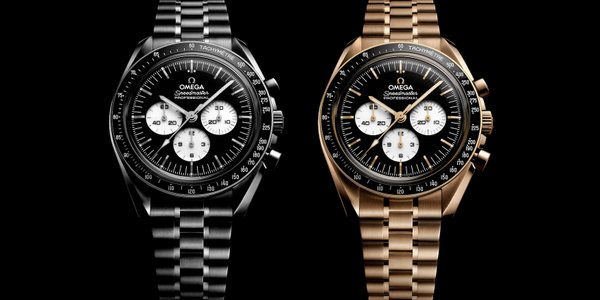 Omega Speedmaster Moonwatch: Czarno na białym