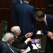 Prezes PiS, wicepremier Jarosław Kaczyński, wicemarszałek Sejmu Ryszard Terlecki i minister sprawied