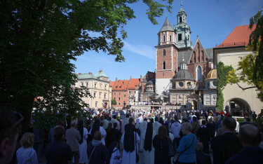 Msza święta z okazji uroczystości Bożego Ciała w Krakowie