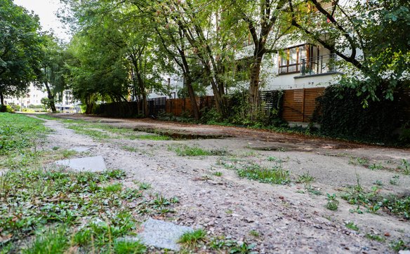 Ulica Brandysa przed rewitalizacją