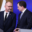 Minister sprawiedliwości, prokurator generalny Zbigniew Ziobro i prokurator krajowy Dariusz Barski