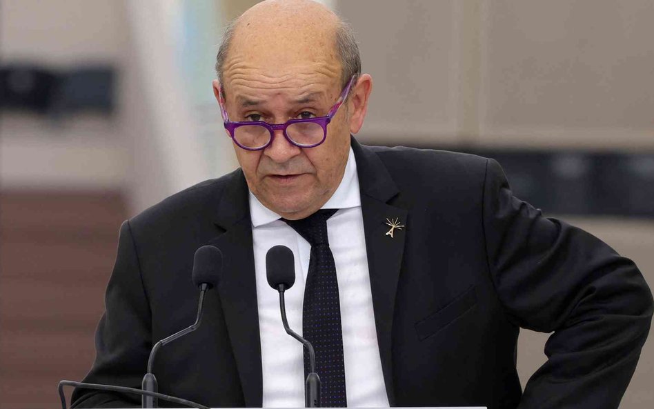 Jean-Yves Le Drian, szef MSZ Francji