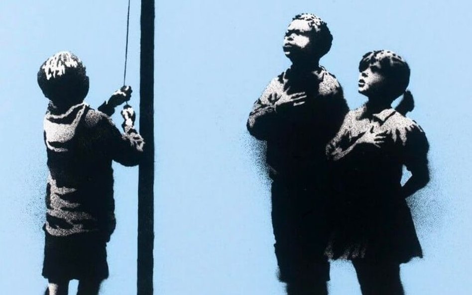 Fot: Banksy, „Very Little Help”/ Artcels