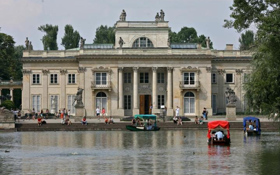 Łazienki Królewskie w Warszawie