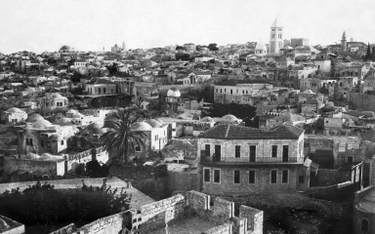 Jerozolima w latach 30., kilkanaście lat przed powstaniem państwa Izraela