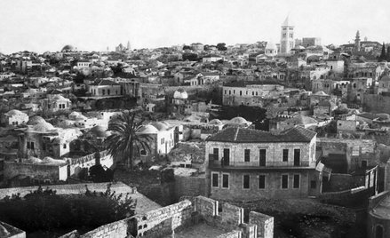 Jerozolima w latach 30., kilkanaście lat przed powstaniem państwa Izraela