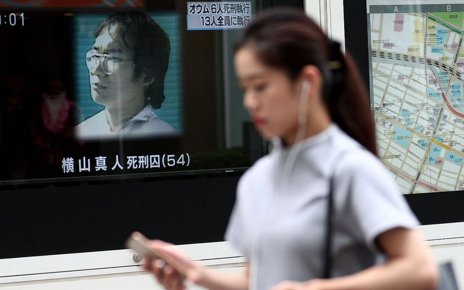 Japonia: Sześć ostatnich egzekucji winnych ataku sarinem na metro w Tokio