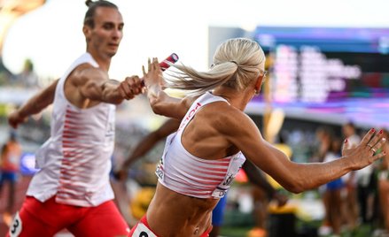 Sztafeta zmieszana i zjednoczona, ale poza podium