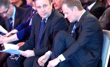 Grzegorz Schetyna i Donald Tusk
