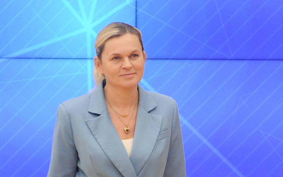 Ministra edukacji Barbara Nowacka