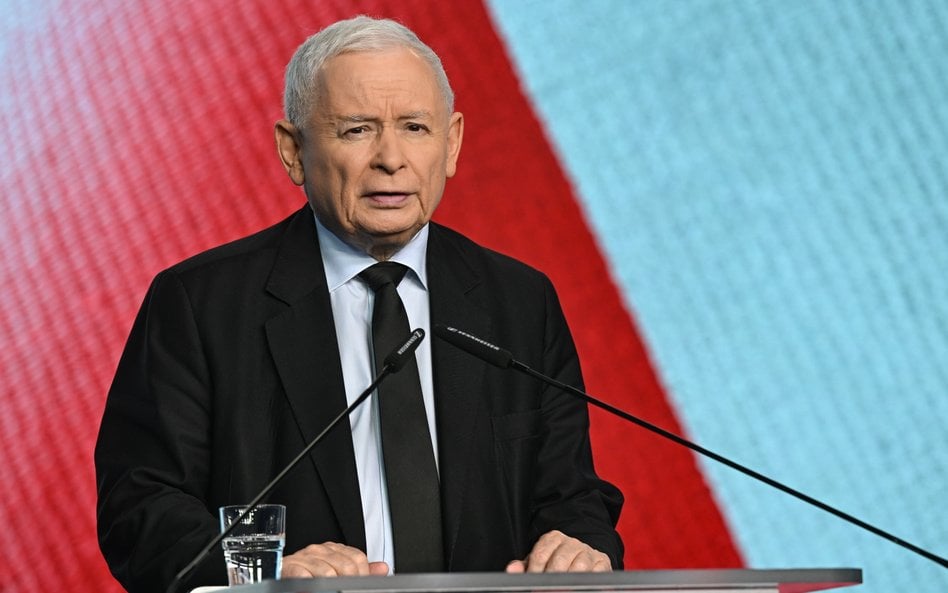 Prezes Prawa i Sprawiedliwości Jarosław Kaczyński