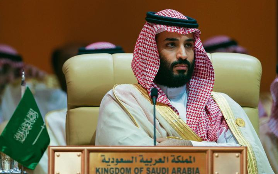 Saudyjski książę Mohammed bin Salman.