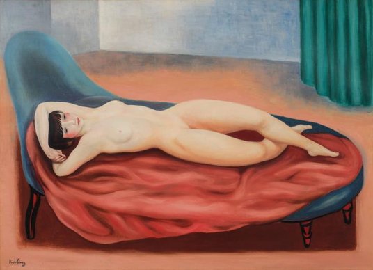 Od 700 tys. zł licytowany będzie „Akt” namalowany przez Kislinga.