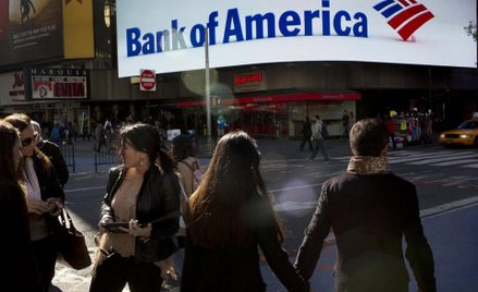 Bank of America zdołał wyjść na plus