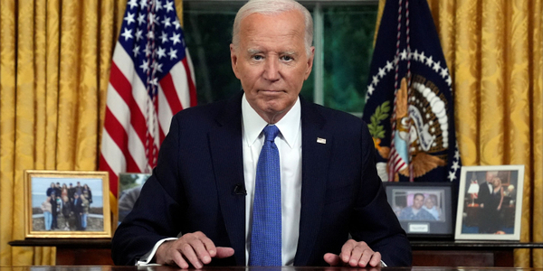 Joe Biden wygłosił orędzie. 