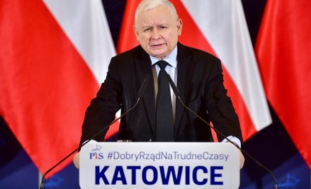 Jarosław Kaczyński w Katowicach
