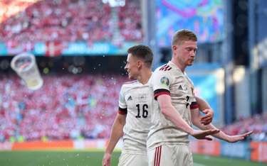 Euro 2020: Belgia pokonała Danię. De Bruyne bohaterem