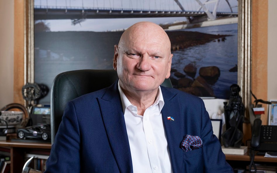 Michał Zaleski, prezydent Torunia