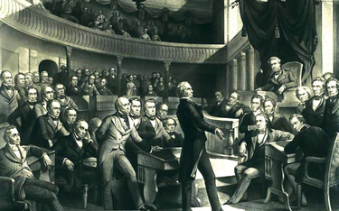 Na stanowisku wiceprezydenta Fillmore został zredukowany do roli przewodniczącego Senatu.
