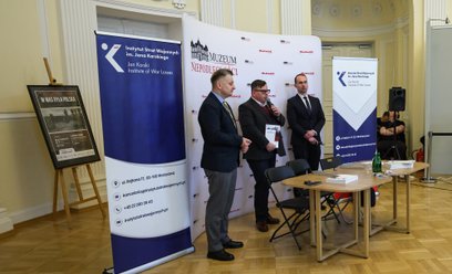 Zastępca szefa Kancelarii Prezesa Rady Ministrów Jakub Stefaniak, dyrektor Instytutu Strat Wojennych