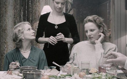 Trzy z czterech bohaterek filmu „Zjednoczone stany miłości”