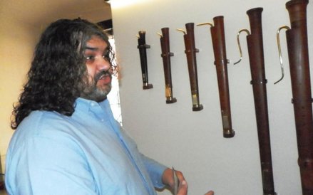 Mirosław Baran, konserwator z MIM w Poznaniu