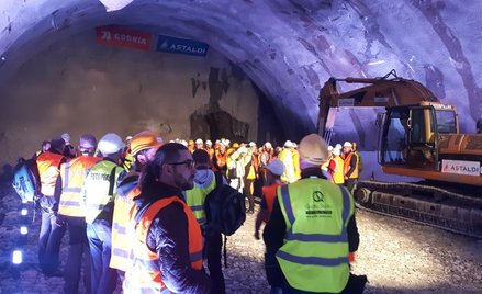 Zakopianka: pierwszy tunel przebity