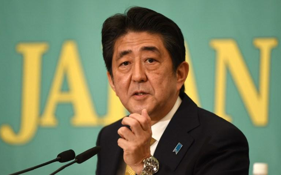 Premier Japonii Shinzo Abe