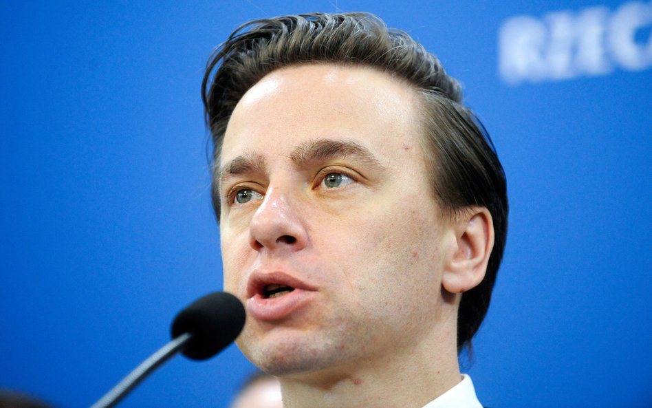 Lider Konfederacji, wicemarszałek Sejmu Krzysztof Bosak