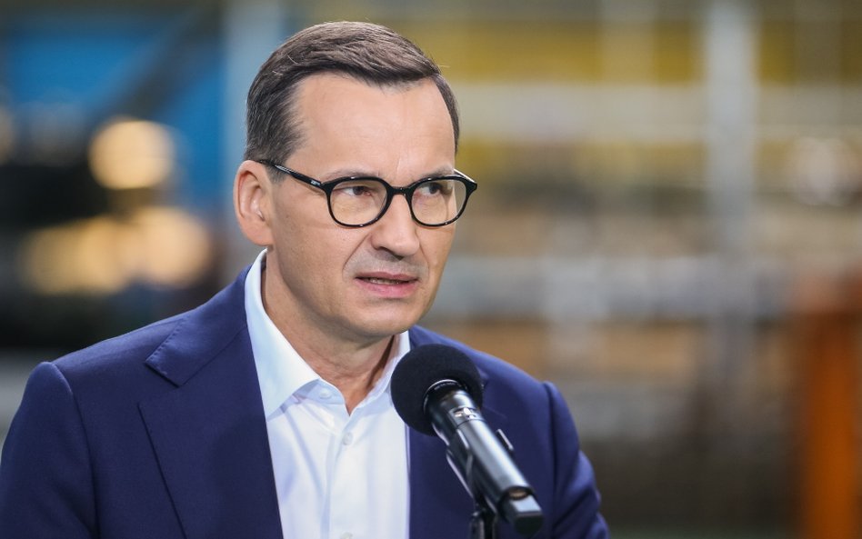 Premier Mateusz Morawiecki