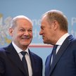 Kanclerz Niemiec Olaf Scholz oraz premier Donad Tusk