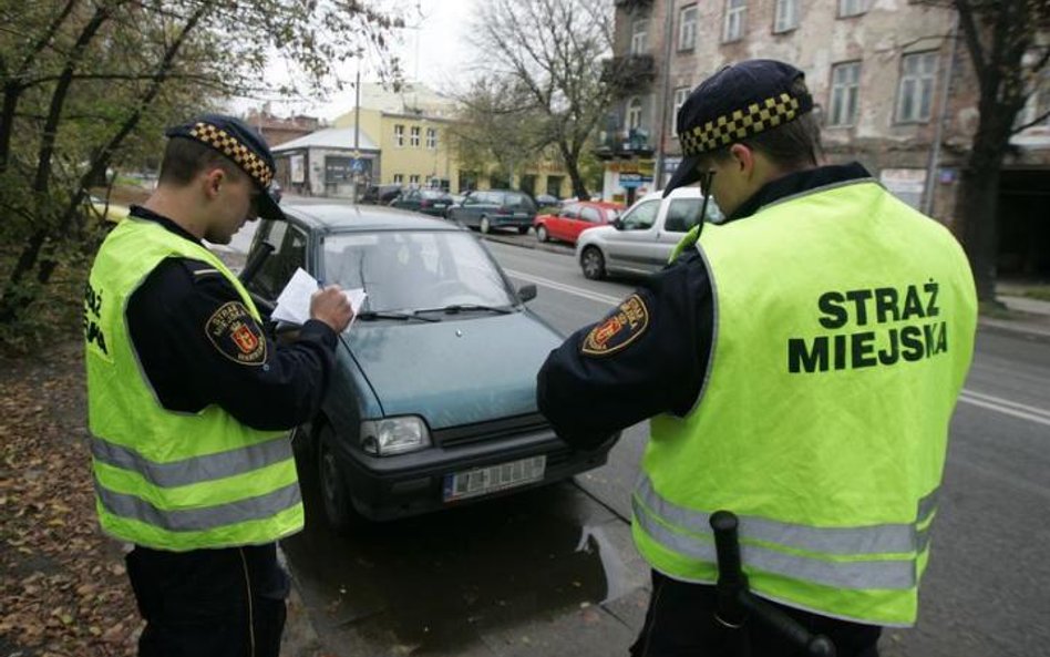 Mandat karny od strażnika