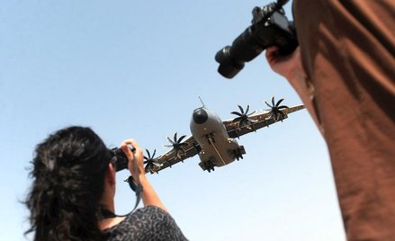 Airbus A400M to potężna wojskowa maszyna transportowa.