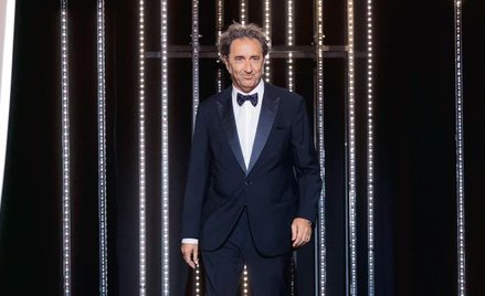 Paolo Sorrentino podczas gali kończącej festiwal w Cannes w 2021 r. W przeszłości siedem jego filmów